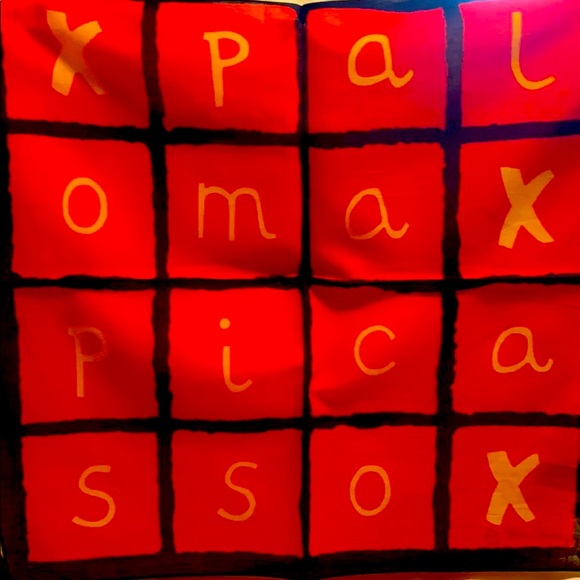 🇮🇹PALOMA PICASSO SCARF AND MAKEUP CASE (TWO ITEMS FOR ONE PRICE) VINTAGE RARE - Picture 4 of 8